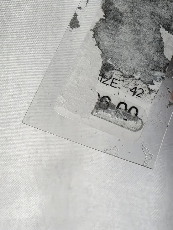 Grand Slam Black Mens Size 42 Textured Leather Belt with Silver Tone - Picture 5 of 7